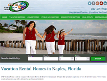 Tablet Screenshot of cnevacationrental.com